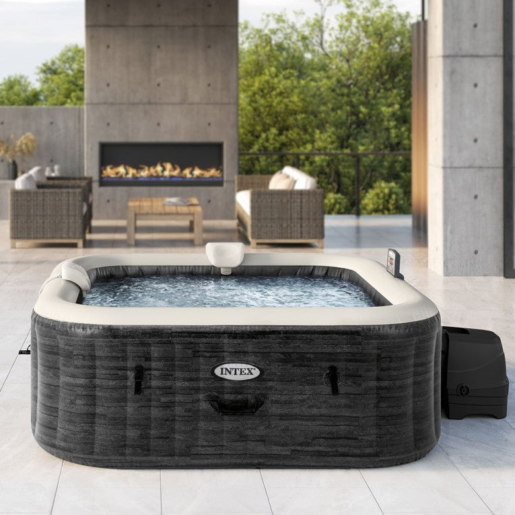 Spa Gonflable Ardoise 6 places + Couverture thermique