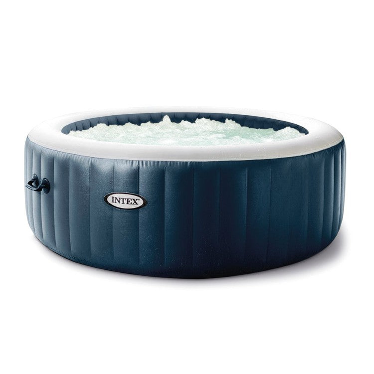 Spa Gonflable Bleu Marine 4 places + Couverture thermique