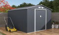 Abri métal ARCHER E - 8.92m²