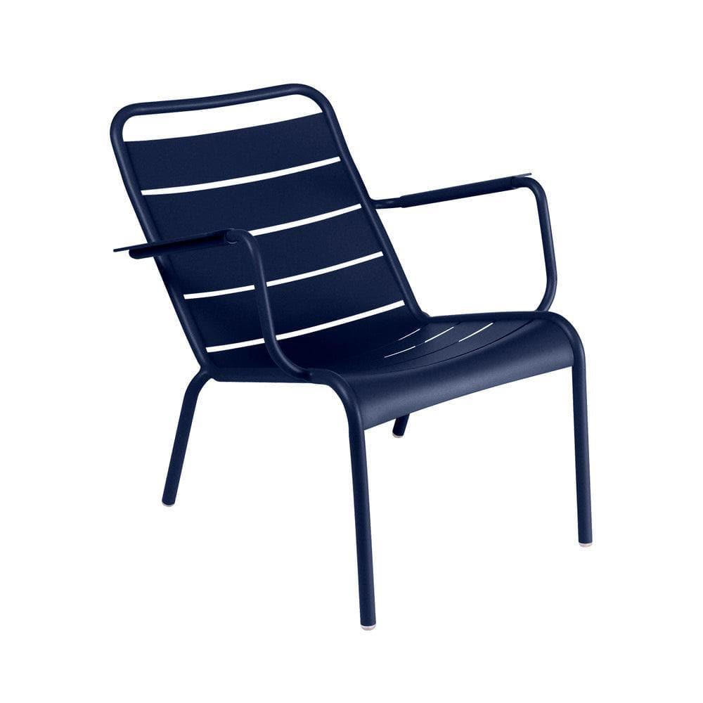 Tiefer Gartensessel LUXEMBOURG-Fermob-Abyssblau- | Homestorys